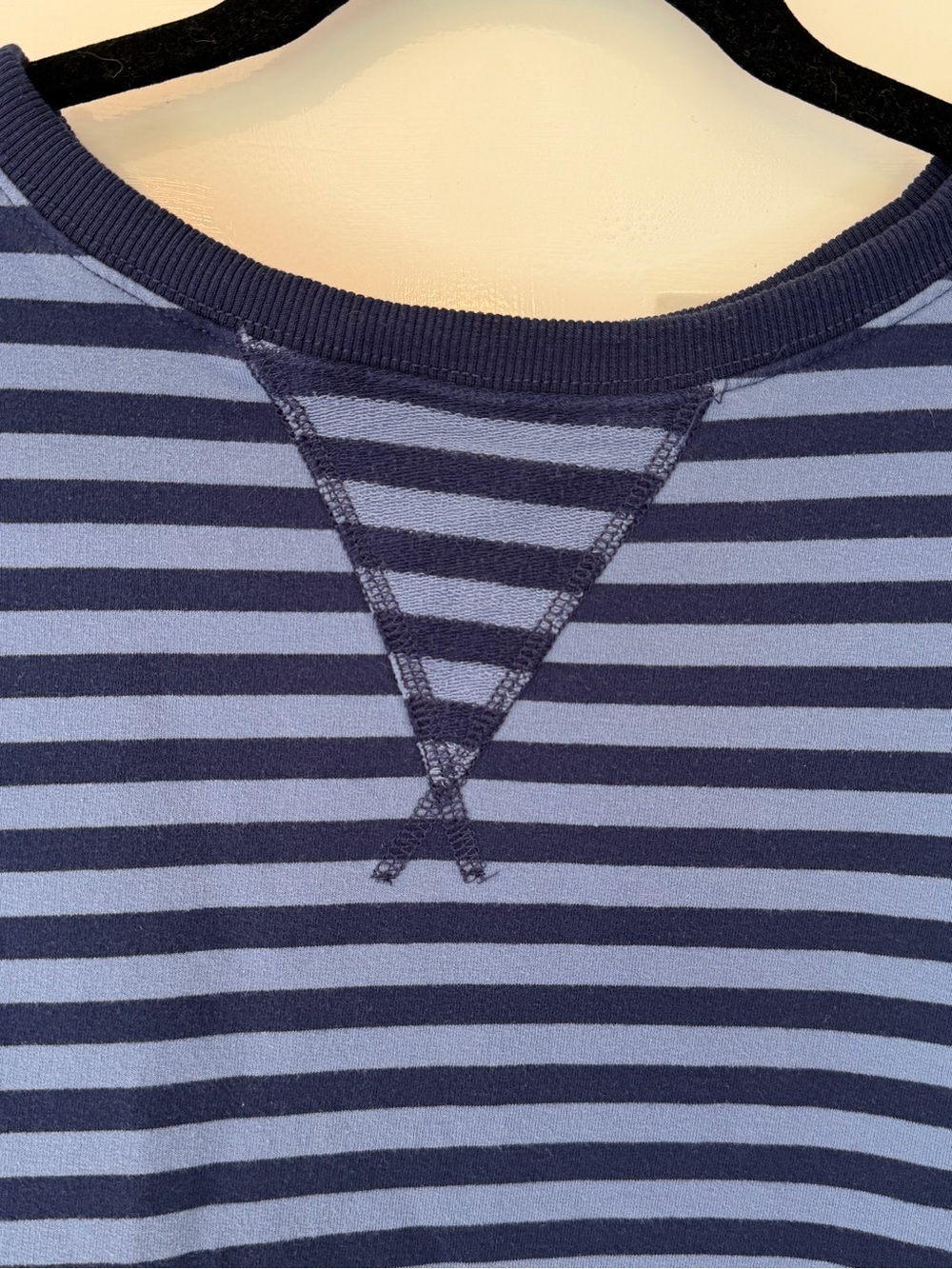Two-Piece Matching Set Navy and Light Blue So Trendy! 97% cotton - Picture 5 of 9